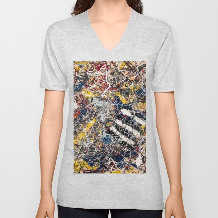 Number 17A â Jason Pollock V Neck T Shirt