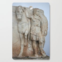 Roman Sebasteion Relief Sculpture Of Imperial Prince Diokouros Cutting Board