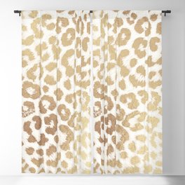 ReaL LeOpard - Greek Ancient Gold Blackout Curtain