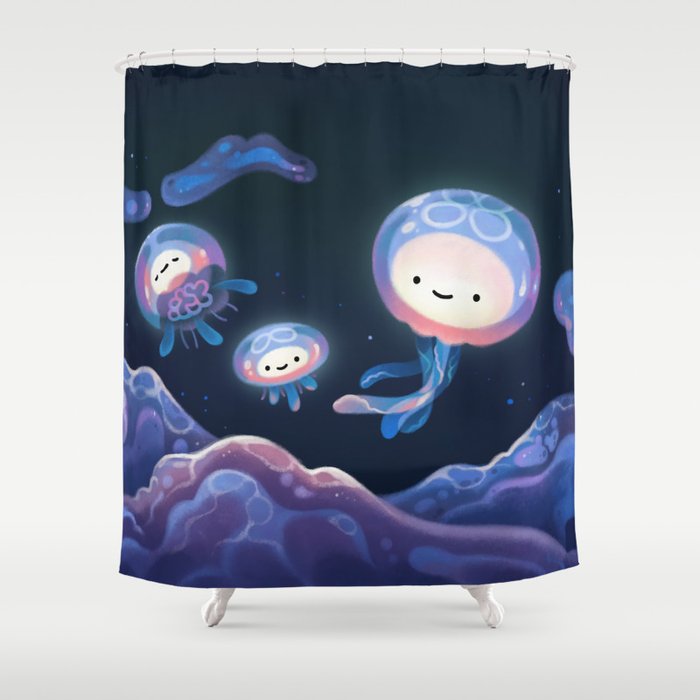 Full Moons Shower Curtain