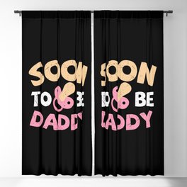 Soon To Be Daddy Blackout Curtain