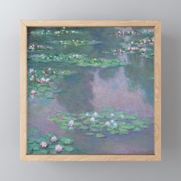 Water Lilies Monet 1905 Framed Mini Art Print