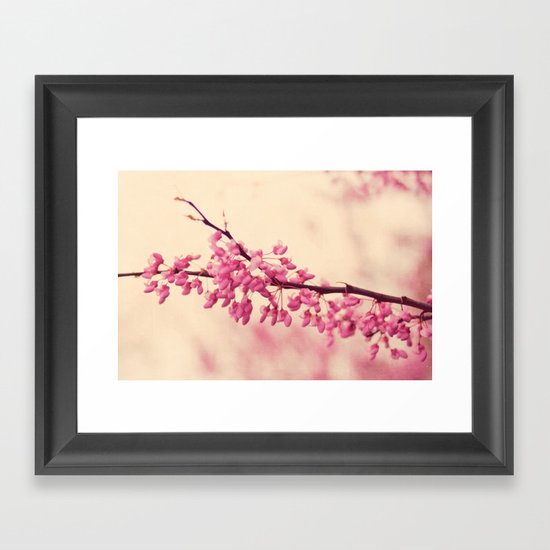 blossom love Framed Art Print