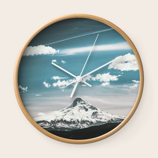 Mountain Morning Wall Clock