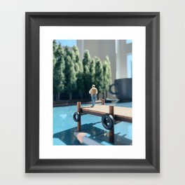 Peaceful Summer Framed Art Print