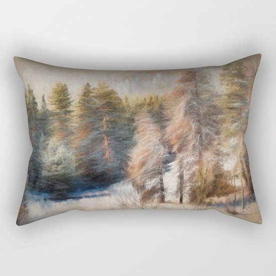 Terra Incognita Rectangular Pillow