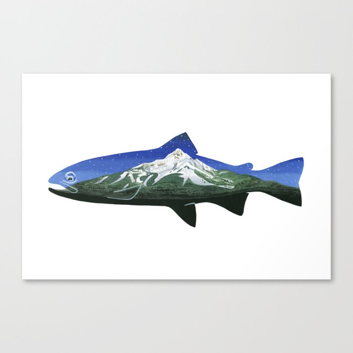 Lone Mountain Trout Canvas Print