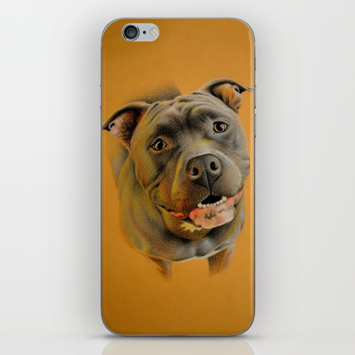 American pit bull terrier iPhone Skin