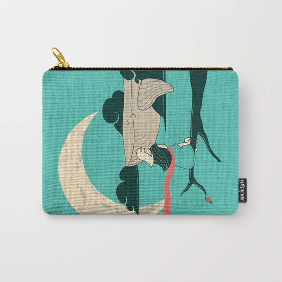 Did you see the whale in flight Carry-All Pouch