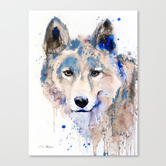 Wolf 2 Canvas Print