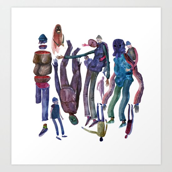 gang Art Print