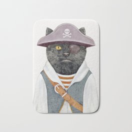 Pirate Cat Badematte