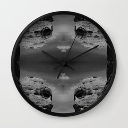 Mirror vision Wall Clock
