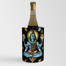 Lord Shiva Meditation Wine Chiller