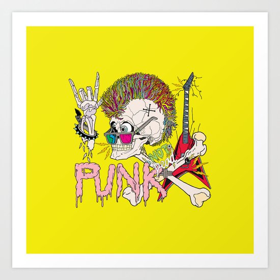 Punk Art Print