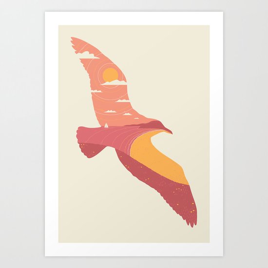 Larus Sinus Art Print