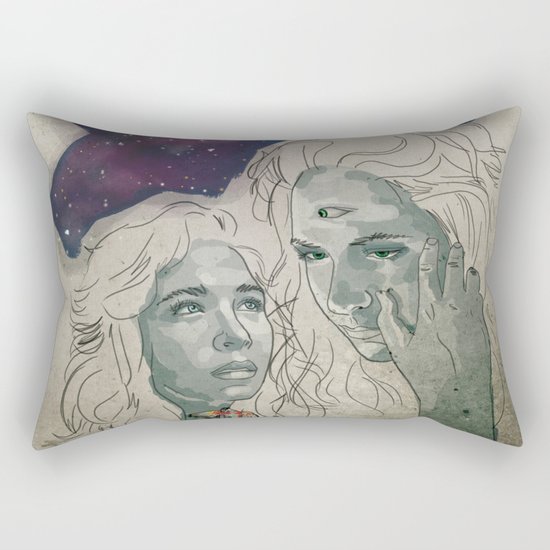 the eye Rectangular Pillow