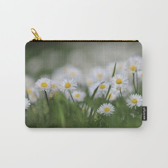 Field of Daisies - GoBeArt Photography Carry-All Pouch