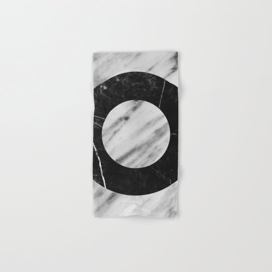 Bw Marble Hand & Bath Towel
