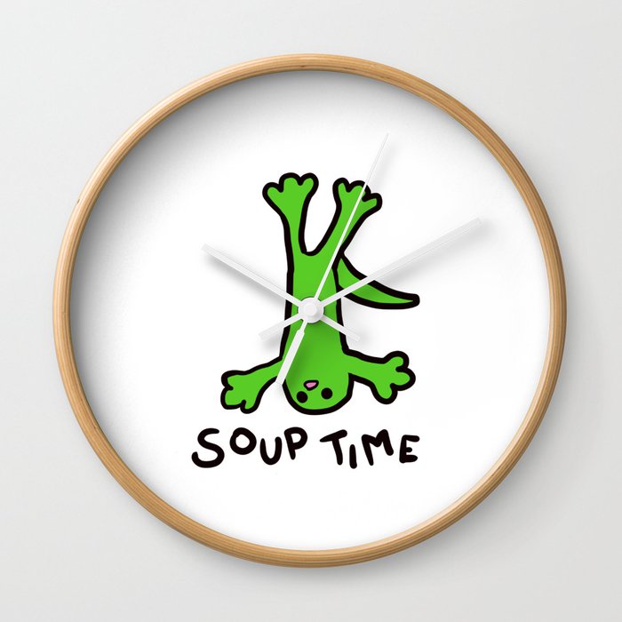 Soup time Wall Clock