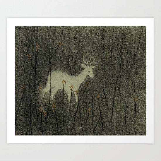 Deer Art Print
