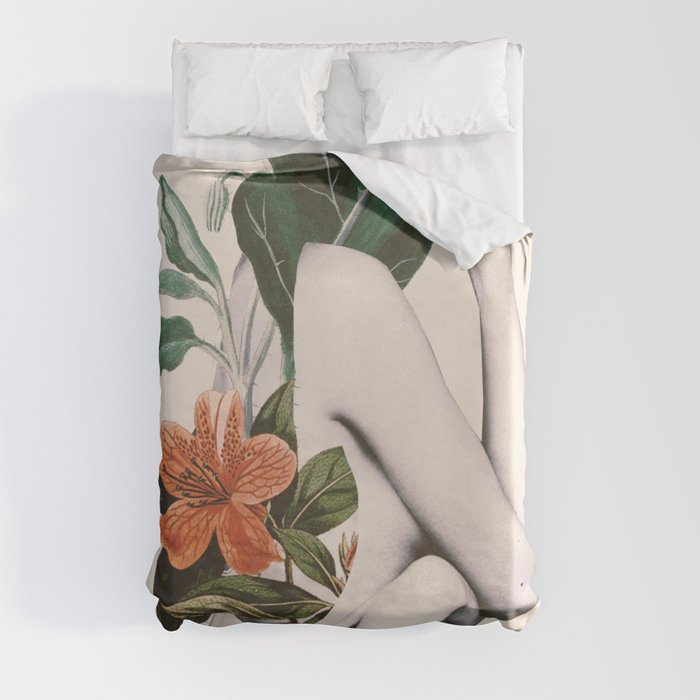 natural beauty-collage 2 Duvet Cover