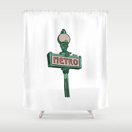 metropolitan. Shower Curtain