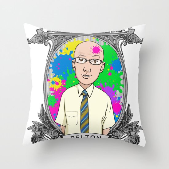 Dean Pelton Throw Pillow