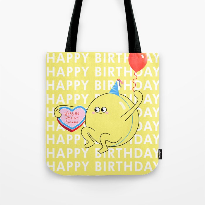 Birthday Card - World's Best Friend Tote Bag