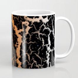 Cracked Space Lava - Yellow/Orange/White Mug