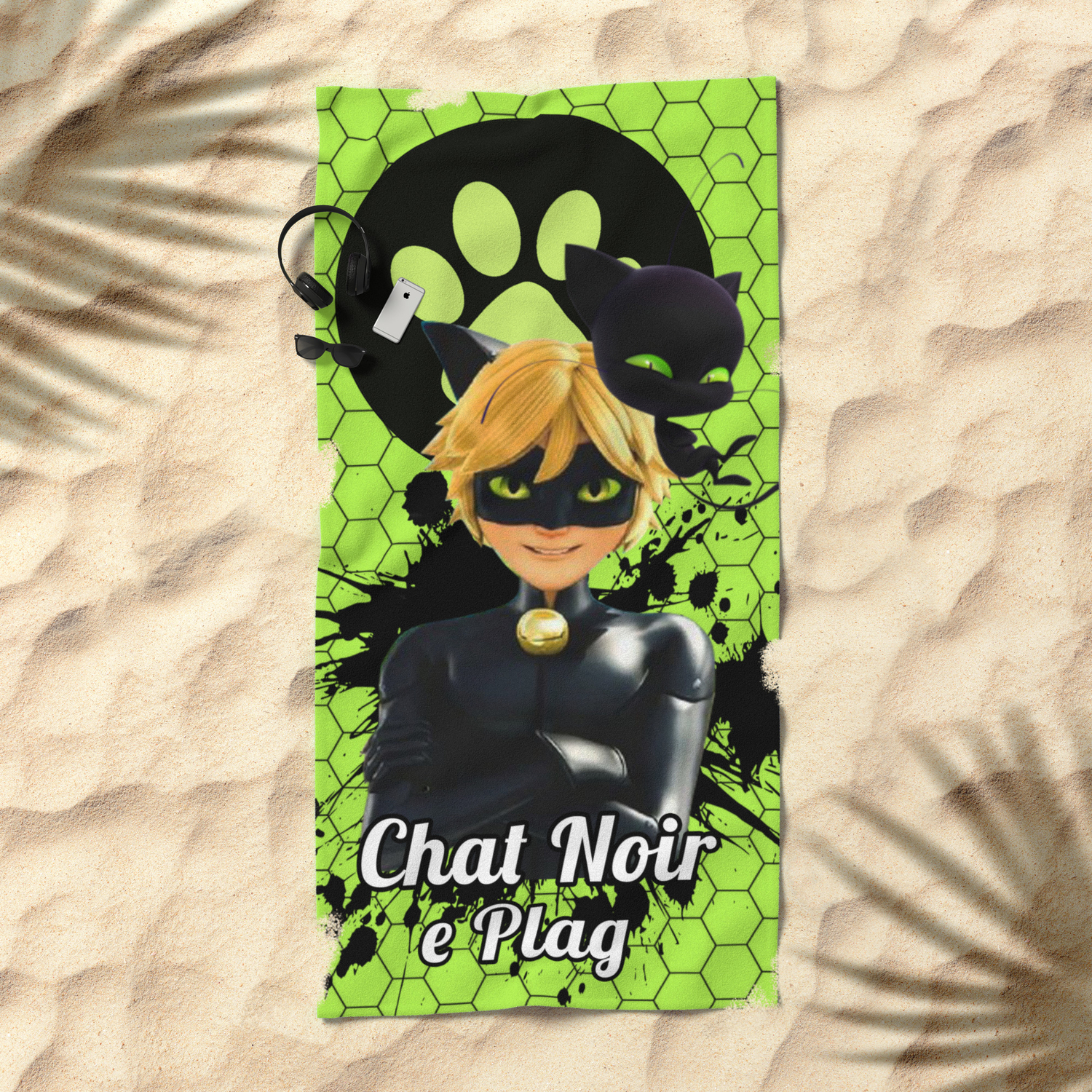 Chat Noir And Plagg Beach Towel By Sakuragraphicart Society6 Chat Noir And Plagg Beach Towel By Sakuragraphicart Society6