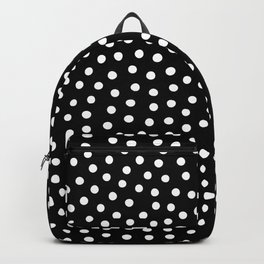 Dots Black Backpack
