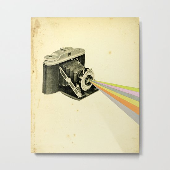It's a Colourful World Metal Print