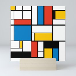 Mondrian De Stijl Modern Art Mini Art Print