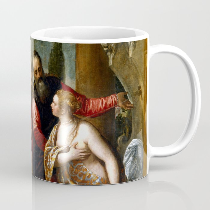 Veronese (Paolo Caliari) "Susanna and the Elders" Coffee Mug
