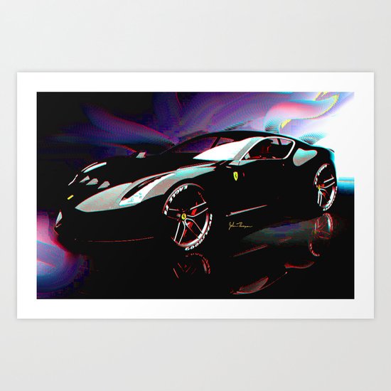 New Ferrari Art Print