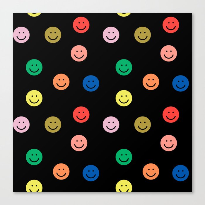 Multicolor Smiley Face Small Acrylic Tray 