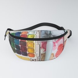 A Sloppy Paintbox is a Happy Paintbox Fanny Pack