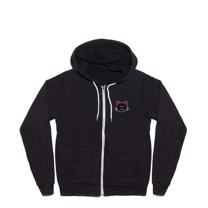 Zipper mouth hoodie best sale