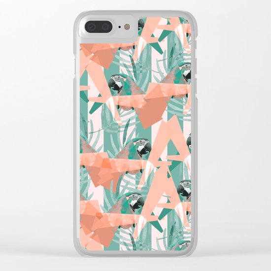 Parrot Clear iPhone Case