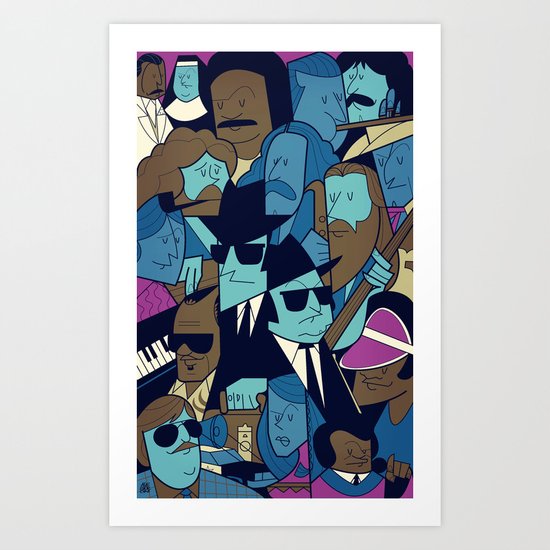 The Blues Brothers Art Print