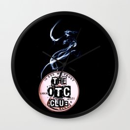 The OTC club logo Wall Clock