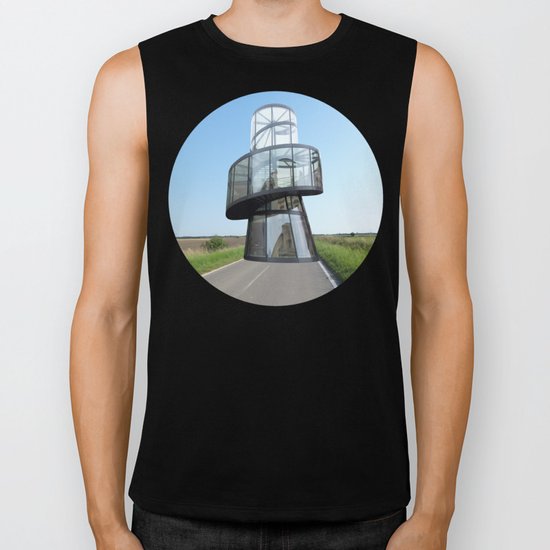 Surreal CityLand Collage 1 Biker Tank