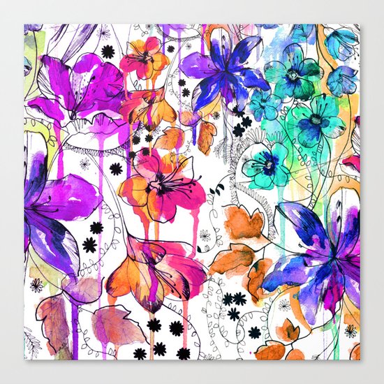 Lost in Botanica Canvas Print