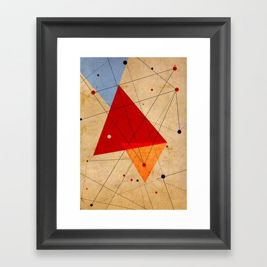knot Framed Art Print