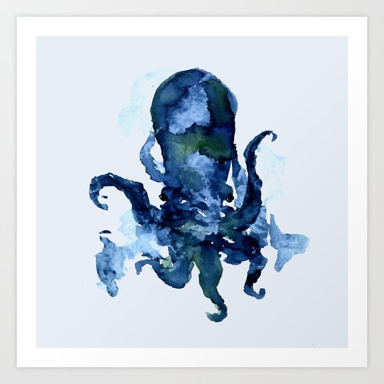 Oceanic Octo Art Print