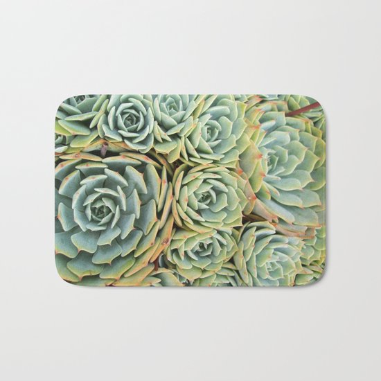 Succulentville Bath Mat