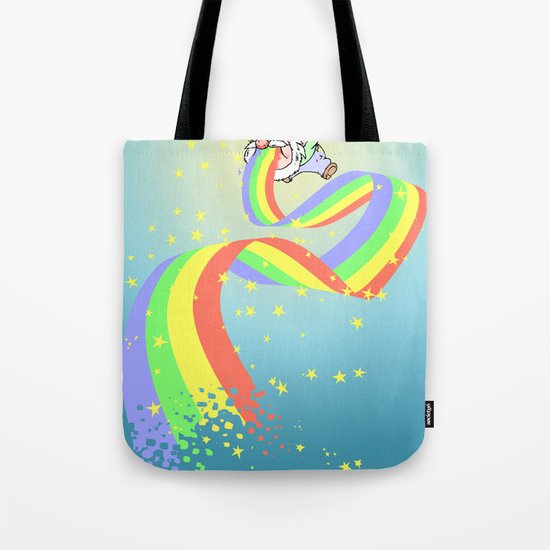 not laughing now Tote Bag