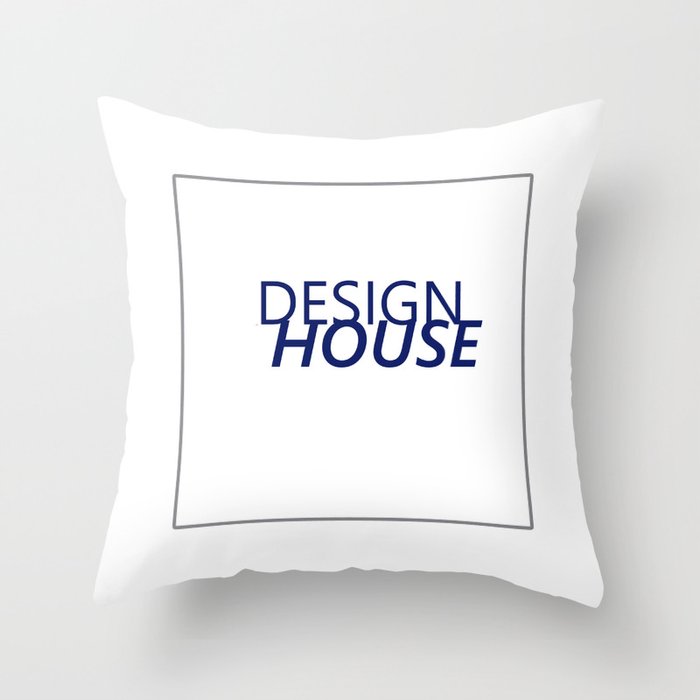 Fashion City: Design House Throw Pillow