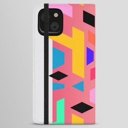 Geometric Shapes 26 iPhone Wallet Case